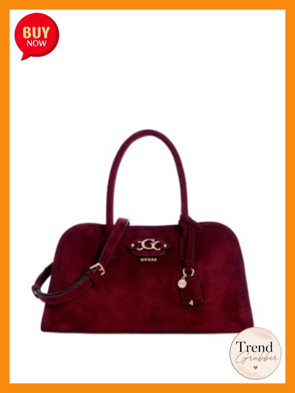 Faux Suede Satchel Top Handle Adjustable Crossbody Bag Everyday Purse